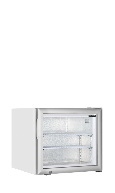 Tefcold Glass Door Display Freezer 48L, Glass Door, -24 to -12°C – UF50G