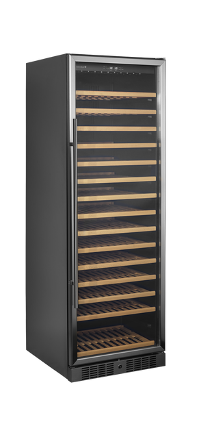 Tefcold Wine Cooler 350L, Glass Door, +5 to +18°C – TFW400-S