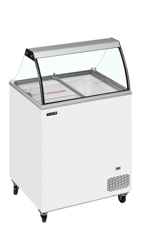 Tefcold Scoop Ice Cream Freezer 155L, -24 to -14°C – IC202SC-SO