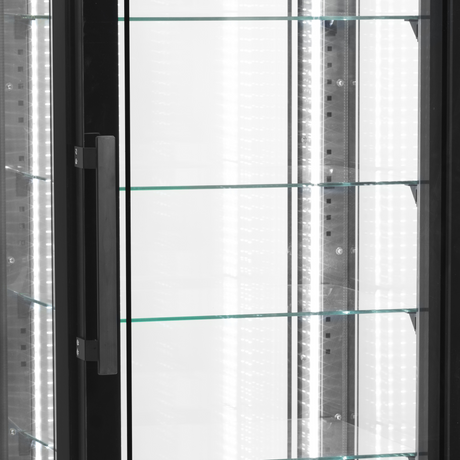 Tefcold Glass Display Freezer 248L, Glass Door, -25 to -18°C – UPD400F – image 4