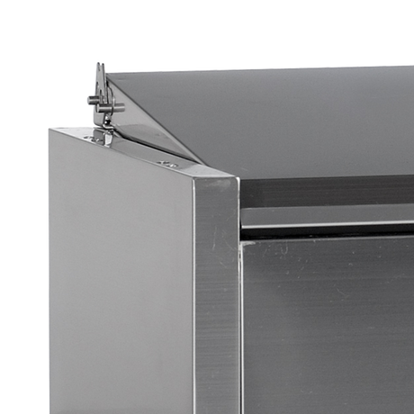 G-Line Gastronorm Topping Shelf with Lid 52L, +2 to +8°C – GVC33-200 S/S – image 3