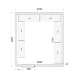 Cold Room Panels - Cold Room 270x300x220