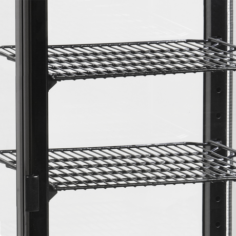 Tefcold Refrigerated Glass Display 58L, Glass Door, +2 to +12°C – UPD60 – image 3