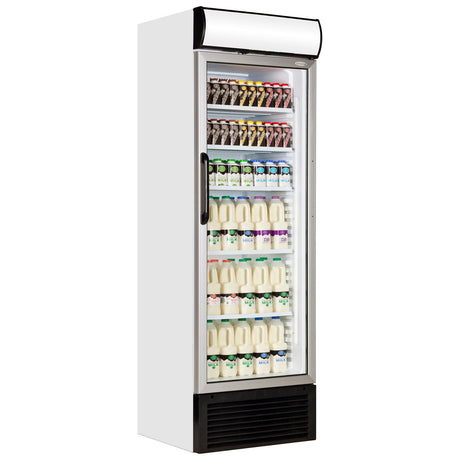 Tefcold Glass Door Merchandiser 301L, Glass Door, +2 to +10°C – FSC1450