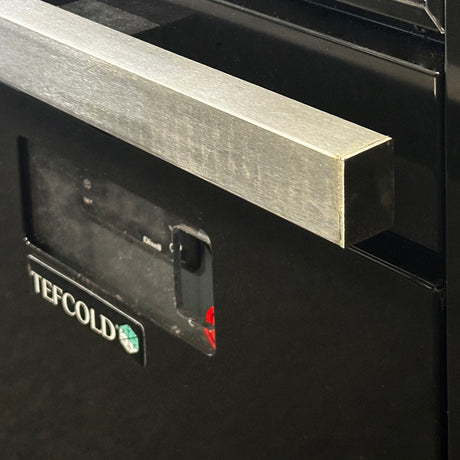 Tefcold Glass Door Freezer 1300L, 3-Door Glass, -21 to -18°C – Galaxy+ GPF3D Black – image 4