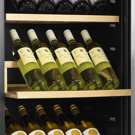 Tefcold Wine Cooler 350L, Glass Door, +5 to +10 / +10 to +18°C – TFW400-2S – image 4