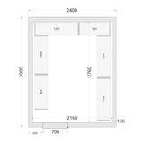 Cold Room Panels - Cold Room 240x300x220