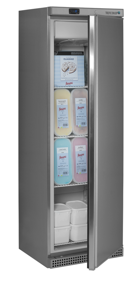 Tefcold Fan Assisted Upright Freezer 340L, Solid Door, -24 to -10°C – UF400VS – image 2
