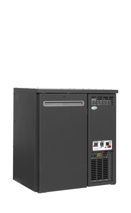 Serrco High-End Backbar Cooler 124L, Solid Door, +2 to +10°C – SCL-2MU+