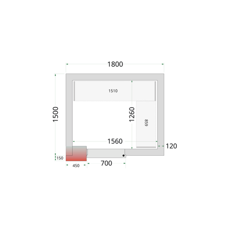 Tefcold CRNF1815 – CRNF1815 Shelf Kit