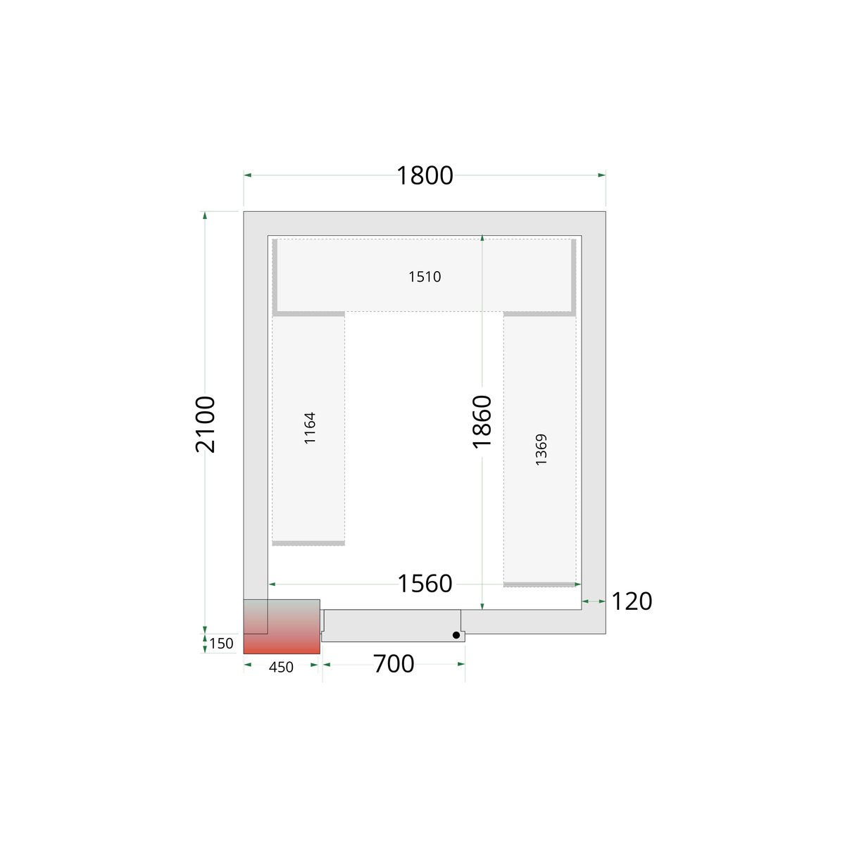 CRNF1821 - Shelf Rack System Kit
