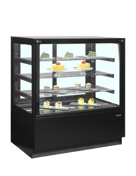 Tefcold Chilled Display Cabinet 338L, 2-Door Sliding Glass, -1 to +5°C – PDA3-CTF120B-1 – image 2