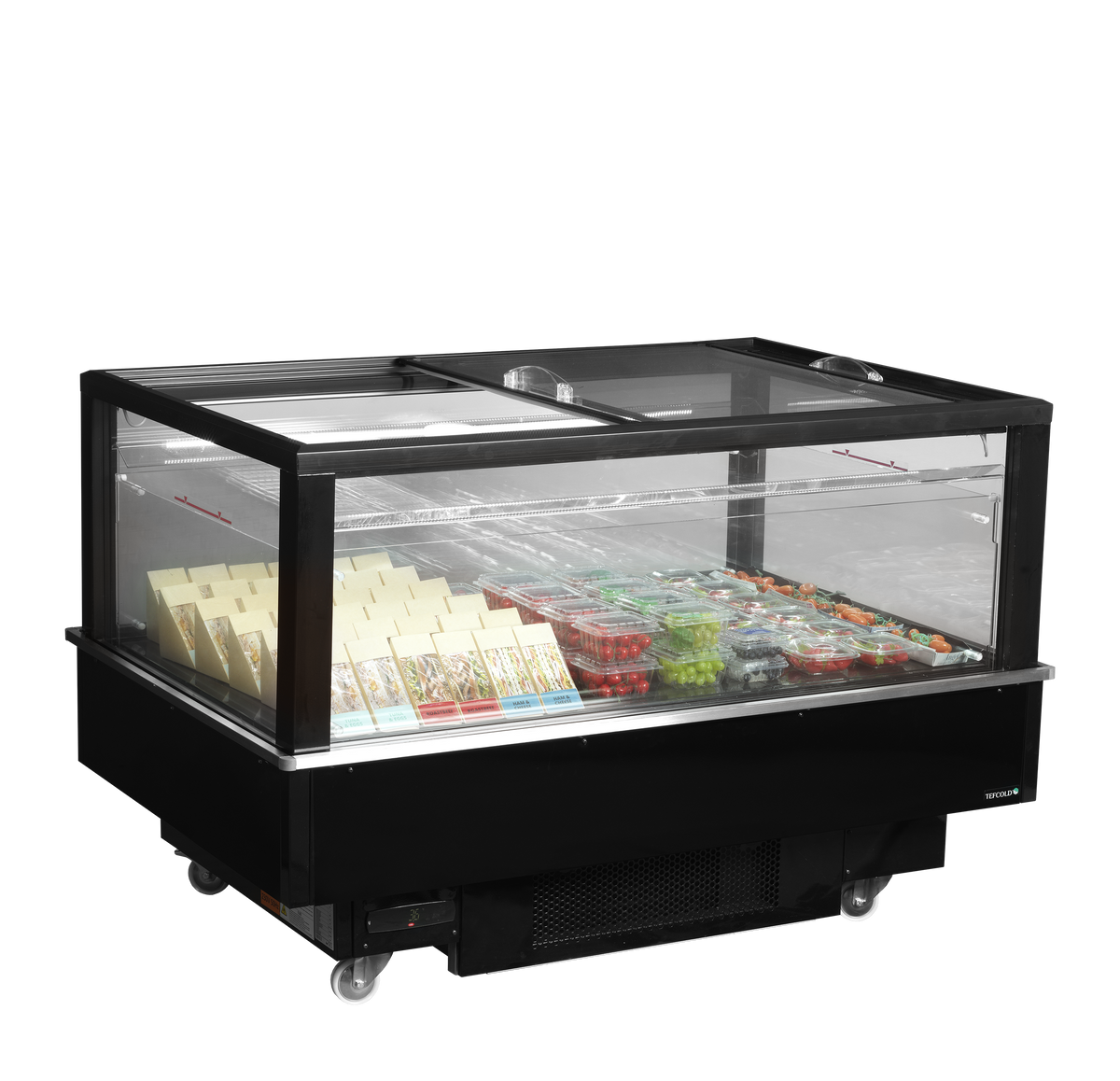 Tefcold Black Impulse Cooler/Freezer 320L, -18 to +5°C – EIB-D1015-B1