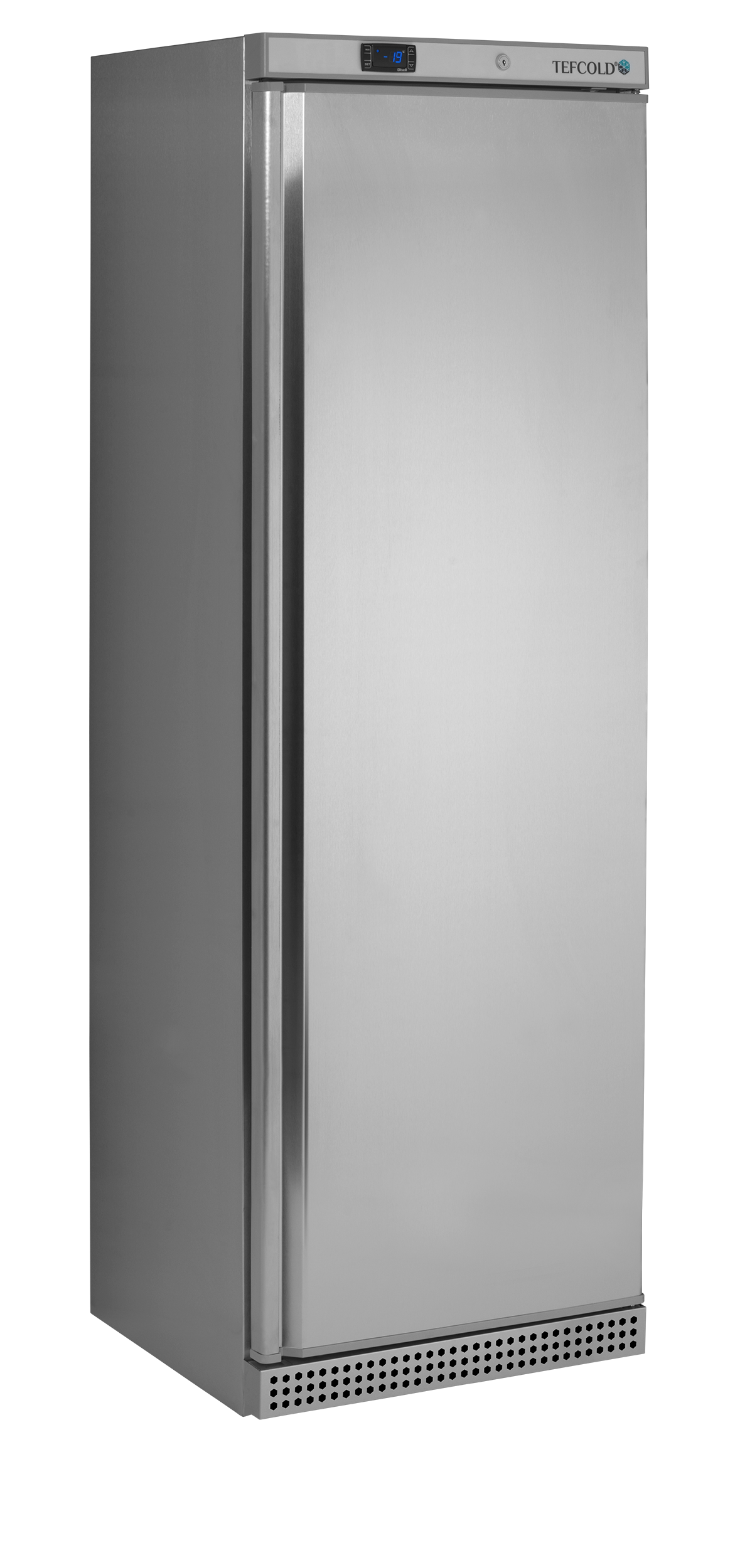 Tefcold Upright Freezer 340L, Solid Door, -24 to -10°C – UF400S