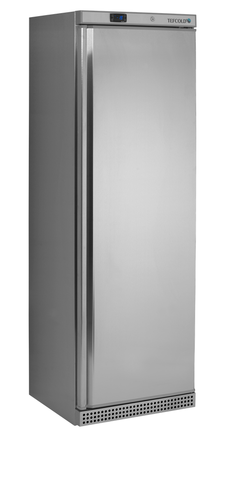 Tefcold Fan Assisted Upright Freezer 340L, Solid Door, -24 to -10°C – UF400VS