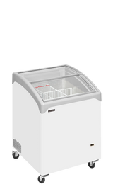 - - Sliding Curved Glass Lid Chest Freezer - NIC101SCEB /IRL