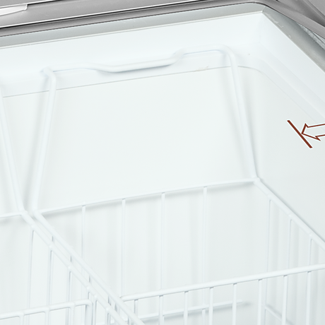 Tefcold Sliding Curved Glass Lid Chest Freezer 398L, -24 to -14°C – IC502SCEB – image 3