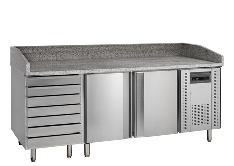 Tefcold Pizza Prep Counter 370L, +2 to +10°C – PT1310