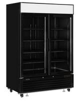 Tefcold Glass Door Merchandiser 922L, 2-Door Glass, +1 to +8°C – LGC5000B