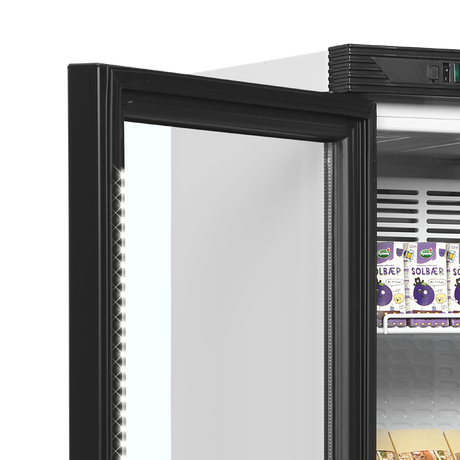 Tefcold Glass Door Merchandiser 347L, Glass Door, +2 to +10°C – SC381 L/H – image 3