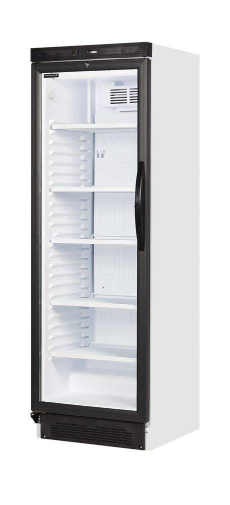 Tefcold Glass Door Merchandiser 347L, Glass Door, +2 to +10°C – SC381 L/H