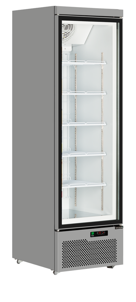 Tefcold Display Freezer 390L, Glass Door, -18 to -22°C – Atom Maxi F1DS