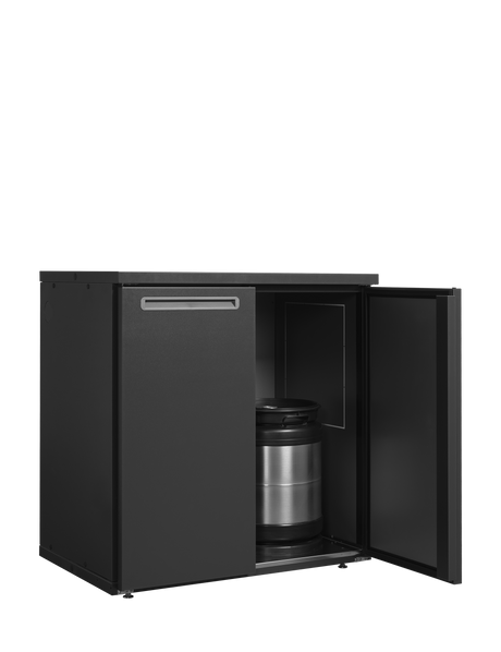 Serrco High-End KEG Cooler 584L, 2-Door Solid – SKB-2 – image 2