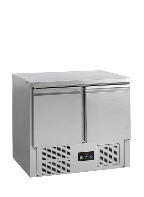 G-Line Gastronorm Counter 225L, 2-Door Solid, +2 to +10°C – GS91