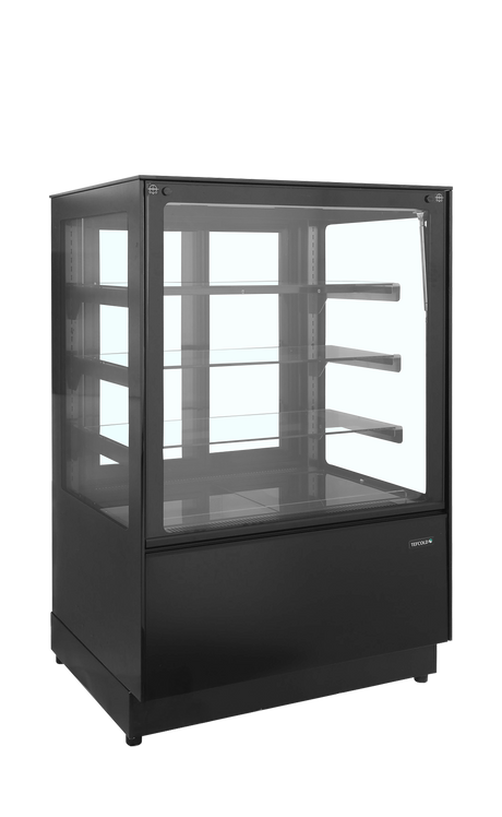 Tefcold Chilled Display Cabinet 248L, 2-Door Sliding Glass, -1 to +5°C – PDA3-CTF90B-1