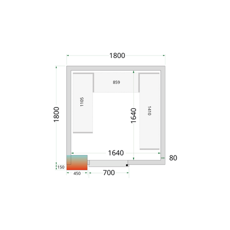 Tefcold CRPF1818 – CRPF1818 Shelf Kit
