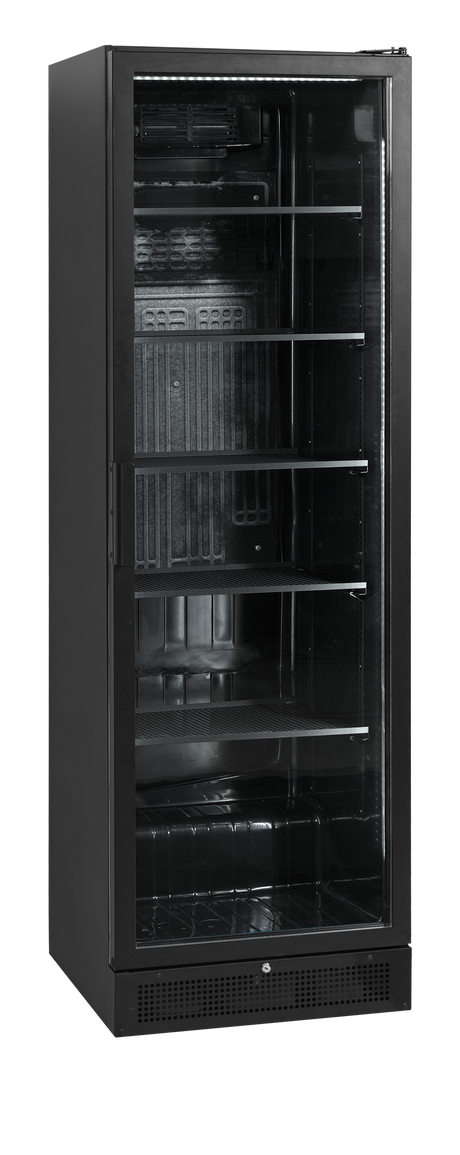 Tefcold Glass Door Merchandiser 263L, Glass Door, +2 to +10°C – SCU1425H