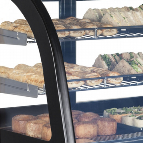 Tefcold Counter Top Display 60L, 2-Door Sliding Glass, +2 to +8°C – LCT 750 C – image 2