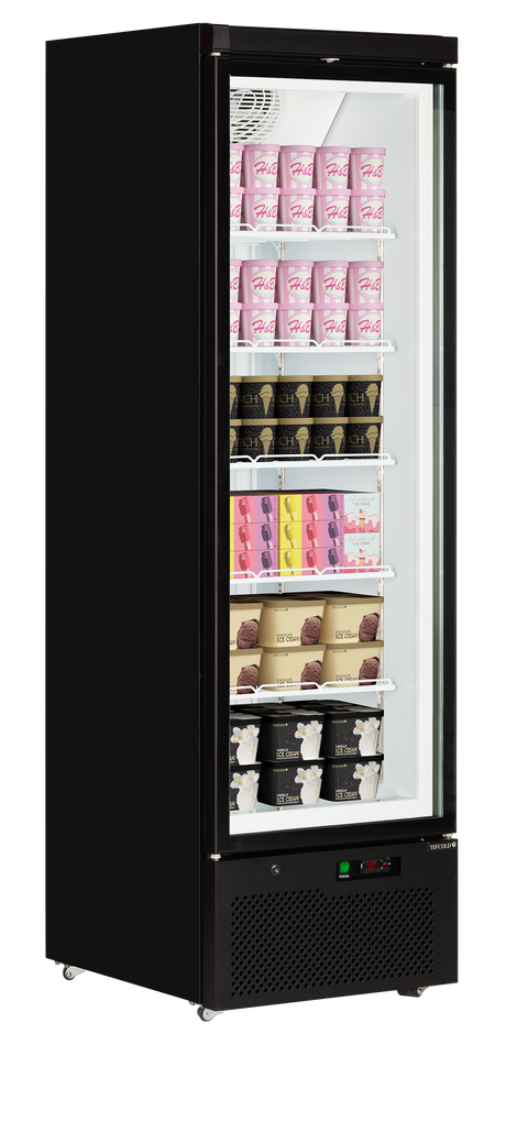 Tefcold Display Freezer 390L, Glass Door, -18 to -22°C – Atom Maxi F1DB – image 2
