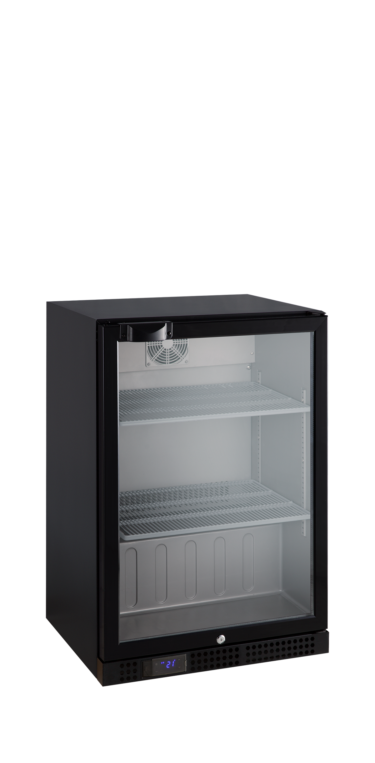 Tefcold Backbar Cooler 117L, Glass Door, +2 to +10°C – DB127H