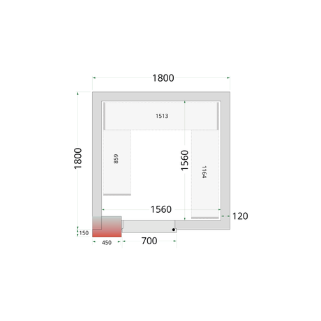 Tefcold CRNF1818 – CRNF1818 Shelf Kit