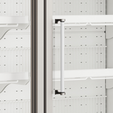 Tefcold Glass Door Freezer 1300L, 3-Door Glass, -21 to -18°C – Galaxy+ GPF3D White