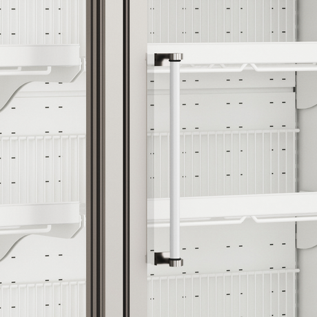 Tefcold Glass Door Freezer 1300L, 3-Door Glass, -21 to -18°C – Galaxy+ GPF3D White – image 4