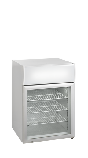 Tefcold Glass Door Display Freezer 113L, Glass Door, -18 to -12°C – UF100GCP