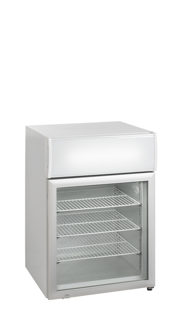 Tefcold Glass Door Display Freezer 113L, Glass Door, -18 to -12°C – UF100GCP