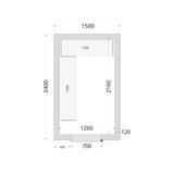 Cold Room Panels - Cold Room 150x240x220