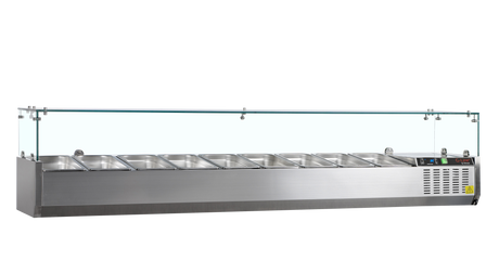 G-Line Gastronorm Topping Shelf GN1/3 64L, +2 to +8°C – GVC38-200
