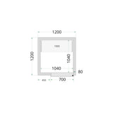Cold Room Panels - Cold Room 120x120x220