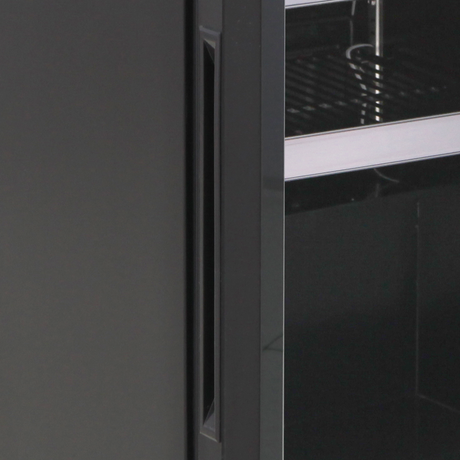 Tefcold Glass Door Display Freezer 80L, Glass Door, -22 to -18°C – UDB-F500V-BB1 – image 2