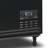 Black Supermarket Chiller / Freezer - SFI185B HC-CF VS