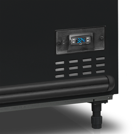 Tefcold Black Supermarket Cooler / Freezer 422L, -24 to -18 / -1 to +8°C – SFI145B-CF VS – image 2