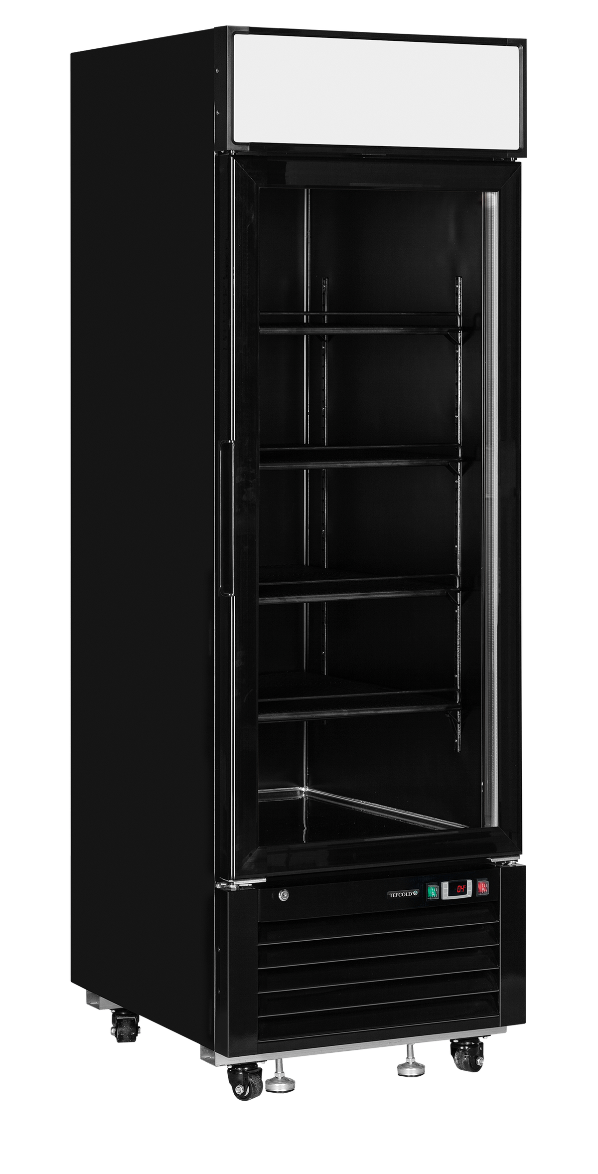 Tefcold Glass Door Merchandiser 405L, Glass Door, +1 to +8°C – LGC2500B