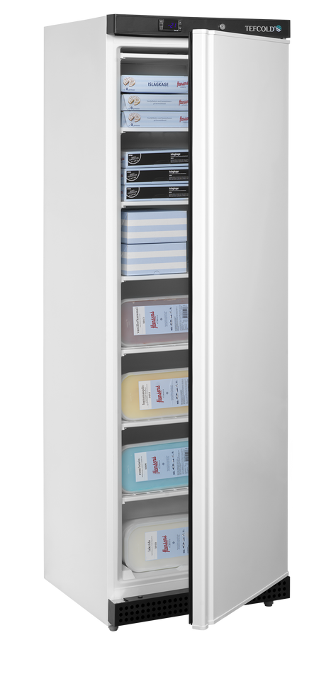 Tefcold Upright Freezer 340L, Solid Door, -24 to -10°C – UF400 – image 2