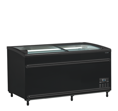 Tefcold Black Supermarket Cooler / Freezer 422L, -24 to -18 / -1 to +8°C – SFI145B-CF VS