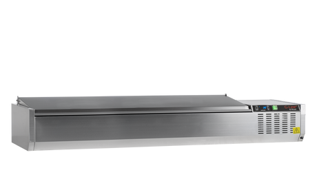 G-Line Gastronorm Topping Shelf with Lid 42L, +2 to +8°C – GVC33-180 S/S