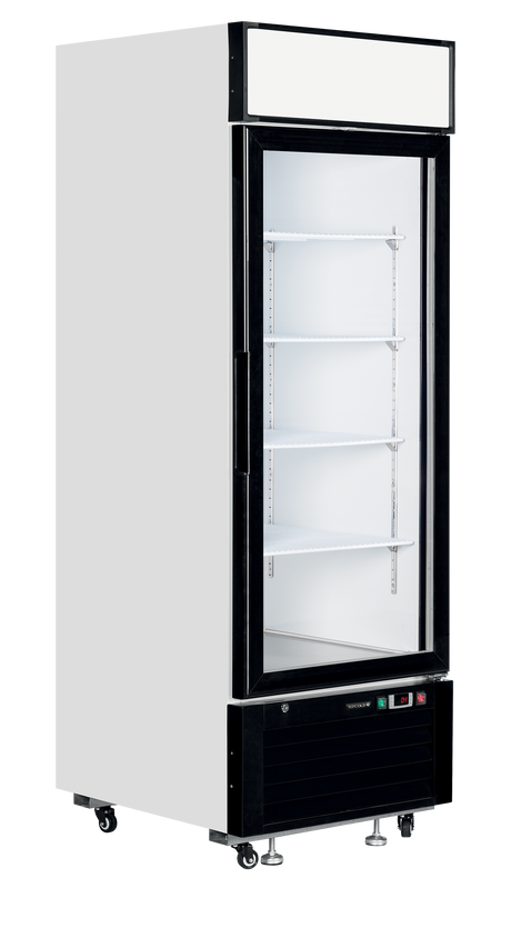 Tefcold Glass Door Merchandiser 405L, Glass Door, +1 to +8°C – LGC2500
